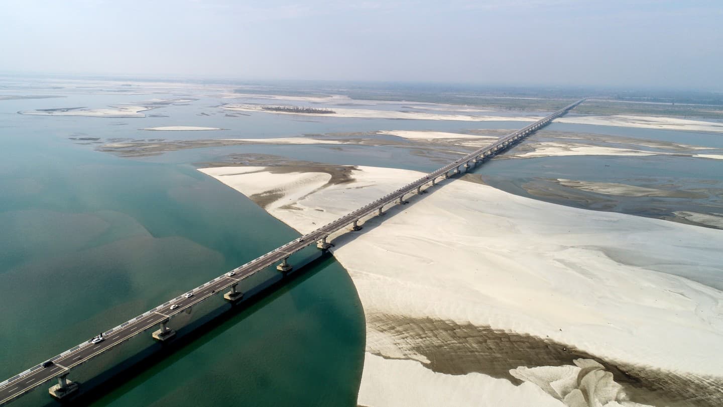 Dholasadiya Bridge Background